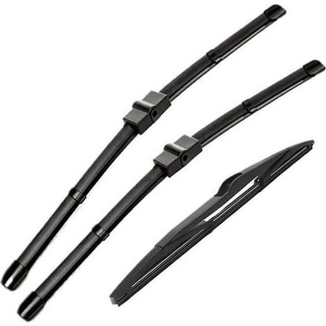 Essuie-glace avant Ensemble De Balais D'essuie-glace Avant Et Arrière LHD Pour Pare-brise Lunette Avant Et Arrière Pour Peugeot 207 2006-2014 Balais d'essuie-glace (1/5)