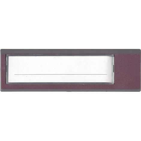Porte Nom de porte palière Rouge - 4318417