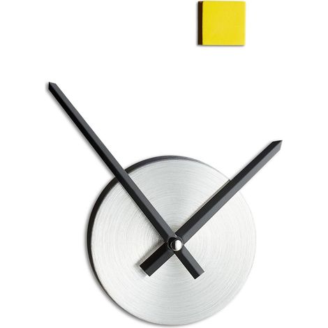 Horloge murale 3D colorée personnalisable diamètre réglable silencieuse style moderne déco intérieur en plastique multicolore (1/4)