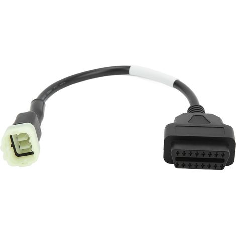 Adaptateur Convertisseur Câble Diagnostic OBD2 6 Broches pour Moto Delphi ECU Connecteur (1/5)