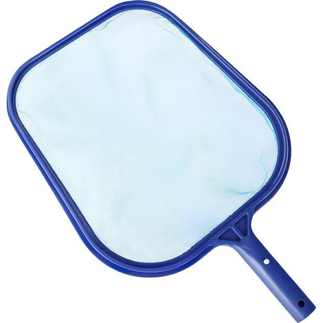 Épuisette de Piscine, Filet de Nettoyage de Piscine, Epuisette de Surface, Épuisette à Feuilles Filet de Écumoire Fines, Nettoyager Outil de de Étang pour Fontaine/Spa/Réservoir à Poissons (1/5)