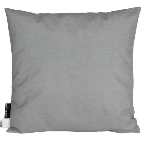 Outdoor Sitzkissen 45x45cm Stuhlkissen Gartenstuhl Sitzauflage Stuhlauflage Deko - grau (1/2)