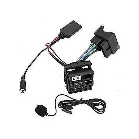 Bluetooth-Adapter für Freisprecheinrichtung im Auto für Peugeot 207, 307, 407, 308, Citroen C2, C3, C4, C5, C6, C8 (Fahrzeug- oder Mikrofonadapter)