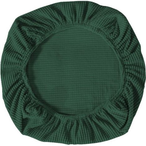 2 coprisedie elastici, coprisedie da ufficio, coprisedie da gaming, coprisedie da sala da pranzo, coprisgabelli girevoli, protezioni per sedie, grigio scuro (1/5)