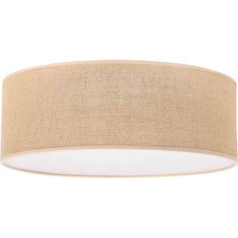 LAMPADA DA SOFFITTO JUTA PLEXI BEIGE 40CM E27 (1/5)