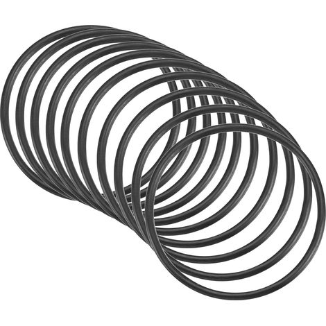 40x36x2mm Nitrile Caoutchouc Joints Toriques 10 Pièces Rond Noir (1/5)