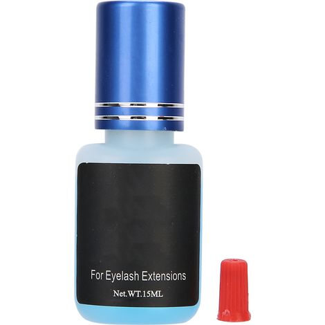 Colle à Cils Transparente Séchage Rapide 15ml - Adhésif Longue Tenue pour Extensions (1/5)