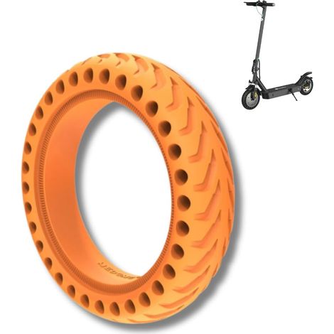 1 RUOTA 8,5 POLLICI PER MONOPATTINO ELETTRICO GOMME PIENE GIALLE 8 1/2 X 2 RICAMBIO (1/5)