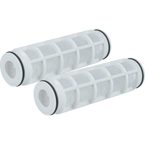 vhbw 2x Filterelement kompatibel mit BWT Uni, Diago Hauswasserstation, Hauswasserfilter - 90 Mikrometer