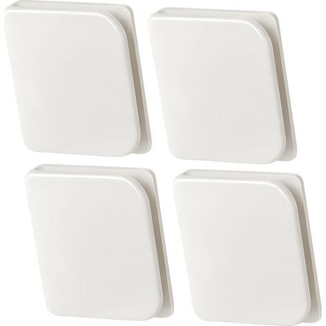 4 Pièces Clips de Rideau de Douche, Clips Autocollants pour Rideaux de Douche, Accessoire de Salle de Bain pour la Douche pour Tenir Le Rideau de Douche et Le Rideau (1/5)