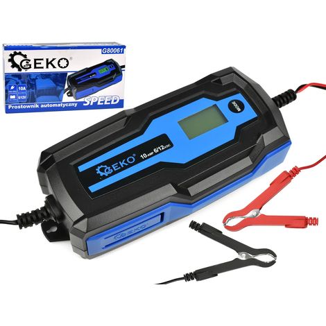 Cargador Automático SPEED 6V y 12V 10A LCD Voltímetro 4 a 200 Ah (1/5)
