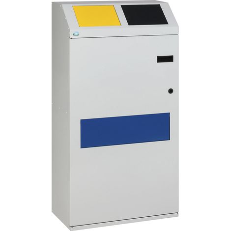 VAR, Armoire de tri des déchets, collecteur à 3 compartiments, (1/3)