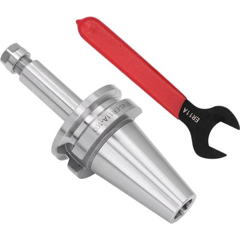 Spannzangenfutterhalter aus 20CrMnTi-Kohlenstoffstahl für CNC-Frässpindeln mit Schraubenschlüssel, hohe Genauigkeit (1/5)