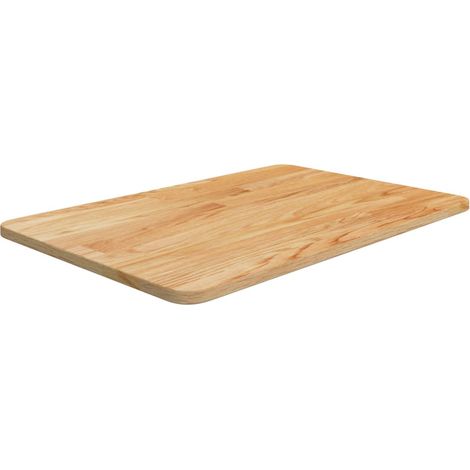 Badarbeitsplatte Hellbraun 60x40x1,5 cm Behandeltes Holz