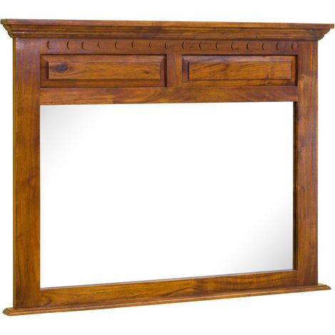 Spiegel Akazie 110x6x87 honig lackiert OXFORD 0328