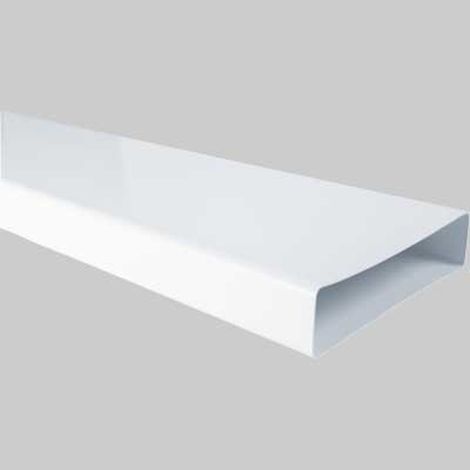 CANALE PIATTO RETTANGOLARE - 55 x 110 x 1000 mm