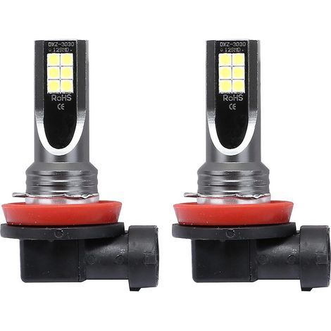 Ampoule LED 3030 6500-7500K pour feux antibrouillard de voiture, étanche, pour modification automobile. (1/5)