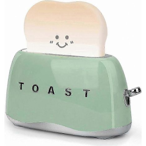 Vintage-Toasterlampe, Retro-Schreibtischdeko für Teenager und Frauen, originelle Geschenkidee (1/5)