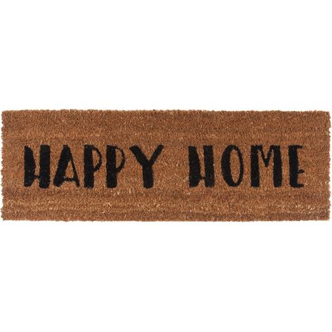 Present-Time Pannello per l'ingresso Moderno Nero 75 x 26 cm