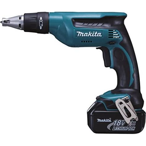 Makita DFS 451 RFJ Avvitatore a batteria 18 V 4000 giri/min + 2 batterie 3,0 Ah + caricabatteria + Makpac