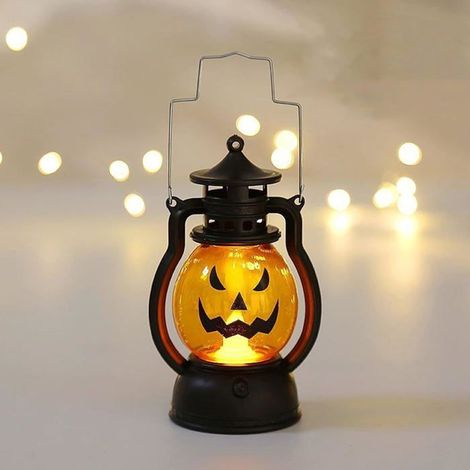 Halloween Citrouille Lumière,Lumières de Citrouille LED,Halloween Lampe Nuit,Lumières Décoration Halloween pour Porche,Cour,Jardin (1/5)