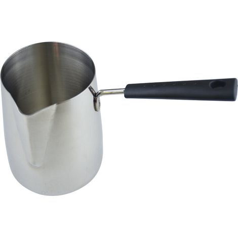 Pitcher À Lait - Acier Inoxydable 500 Ml - Pour Création De Latte Art Et Frothage De Lait - 1 Pièce (1/5)