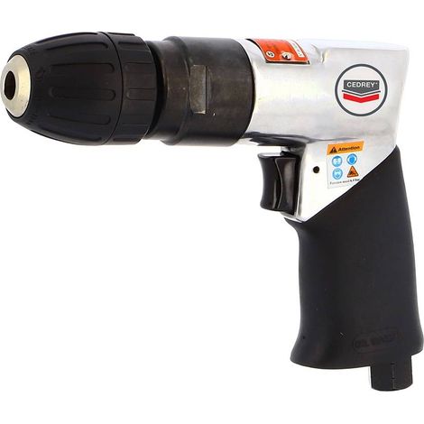 PERCEUSE REVOLVER 10MM MANDRIN AUTO-SERRANT STANDARD CEDREY
