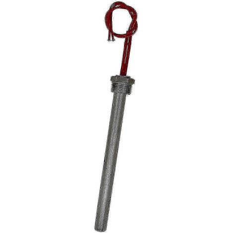 1/2 3/4 1 Élément chauffant cylindrique 16 mm 20 mm de diamètre de tube 220 V Élément chauffant cylindrique 03 kW/1 kW/15 kW/2 kW Chauffage tubulaire