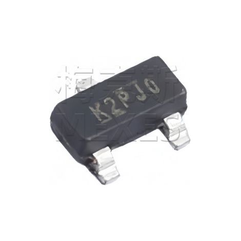 IRLML0100TRPBF, composant électronique de puce IC à transistor MOS de puissance canal 1,6AN, encapsulé SOT-23, 100 V, 5 unités expédiées.