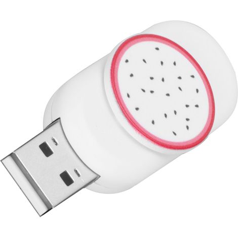 Clé USB en Forme de Fruit du Dragon 16GB, Portable, Résistante à l'Humidité et Plug & Play