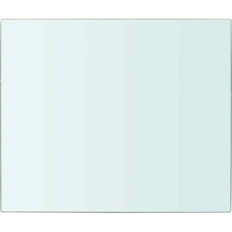 Maison Exclusive - Regalboden Glas Transparent 30x25 cm (1/3)