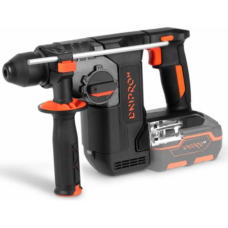 Dnipro-M Martillo Perforador 20V Brushless SDS Plus 2,5J, Ø24 mm Hormigón, 4800 BPM, 4 Modos, Antivibración, Sin Batería ni Cargador – DHR-202BC ULTRA (1/5)