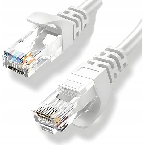 Cable de red LAN Cat5e, cable Ethernet UTP RJ45 Cat5e, 2 m (1/5)