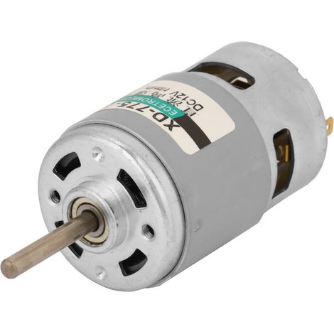 Hochgeschwindigkeitsmotor 775, 80 W, hohes Drehmoment, Verlängerungswelle, Gleichstrommotor (12 V, 10.000 U/min) (1/5)