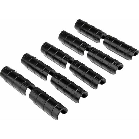 Lot de 24 clips pour tubes de serre de 24 à 26 mm de diamètre (1/4)