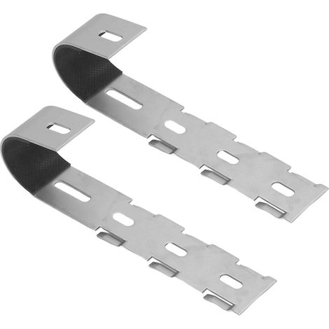 2 supports de modules de panneaux solaires pour balcon, crochets de fixation en acier inoxydable (1/5)