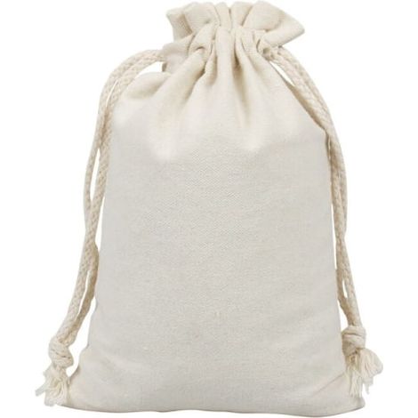 LYERCW - 20 petits sacs en tissu, sac en coton, pochette à bijoux en lin, sac en tissu avec cordon de serrage, sac cadeau 13 x 18 cm (1/3)