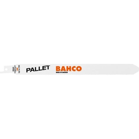 Sabre lame de scie Bahco 3940-228-10-HST-100P 228 mm 10 TPI 100 unités