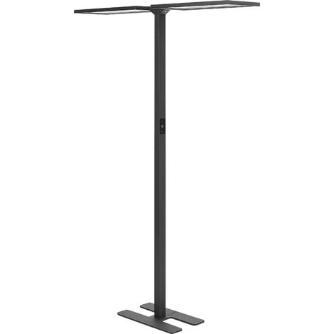 LED Stehlampe SCULPTOR mit Bewegungsmelder Metall Schwarz