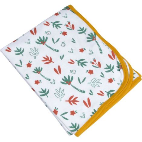 Paris Prix - Couverture Bébé sweet Savane 75x75cm Blanc