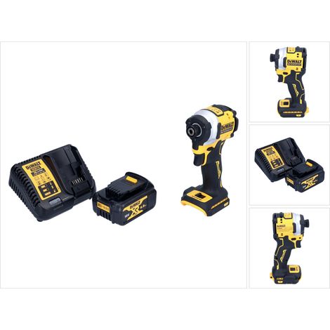 Avvitatore a impulsi a batteria DeWalt DCF 850 M1 18 V 205 Nm 1/4" brushless + 1x batteria ricaricabile 4,0 Ah + caricatore