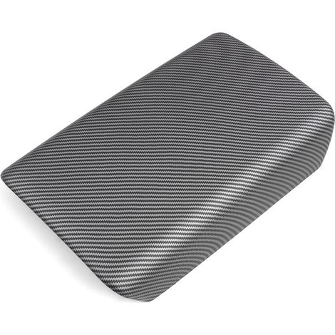 Suitable for Tesla Model 3Y center console armrest cover - scratch-resistant protective cover with matte carbon finish (1/4)