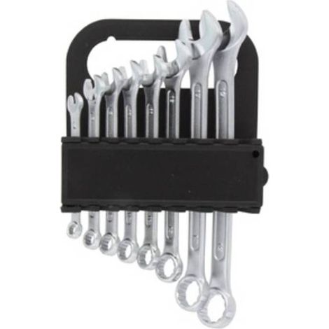 SERIE  8 CHIAVI COMBINATE 6/19 MM CR VAN