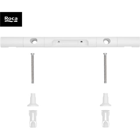 Kit de charnières blanches pour abattant DAMA, ROCA, Réf. AI0005800R