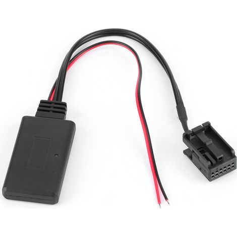 Microphone mains libres sans fil pour voiture, adaptateur Bluetooth 5.0, compatible avec Z4X3X5, détection automatique, branchement et utilisation immédiats, conception durable et compacte. (1/2)
