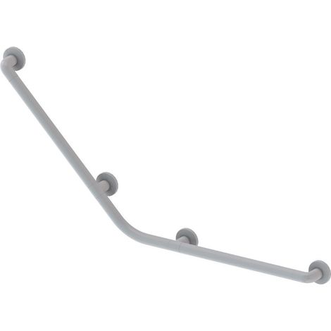 Sicherheits-Eckhandlauf 113x55 cm für Behinderte, weiß (1/2)