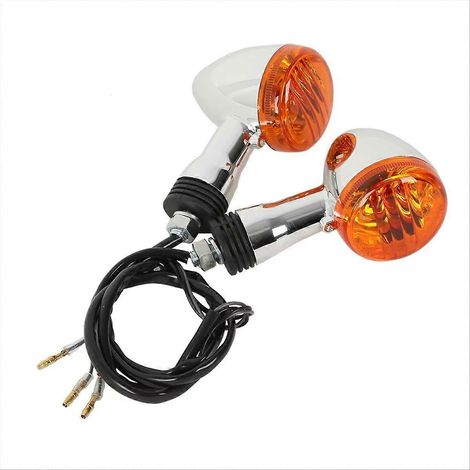 Clignotants universales ámbar 10 mm para moto Cruiser Boulevard M109R VRZ1800 (1/5)