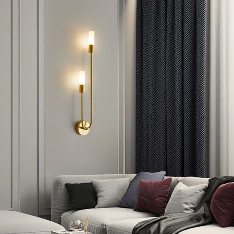 Moderne Wandleuchte fürs Schlafzimmer, G9-Leuchtmittel, schlichte Wandleuchte fürs Wohnzimmer, kreative LED-Wandleuchte (1/5)