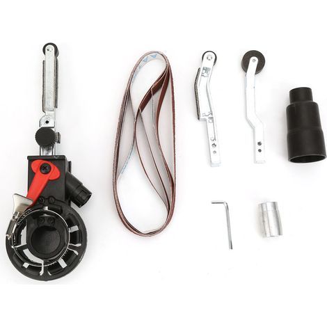 Adaptateur de ponceuse à bande miniature pour meuleuse d'angle électrique (filetage M10) (1/5)
