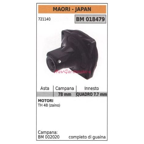 Conjunto embrague desbrozadora MAORI th 48 018479